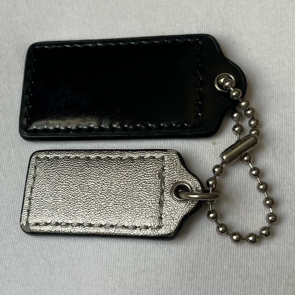 Set of Coach Leather Hangtags - Picture 2 of 2